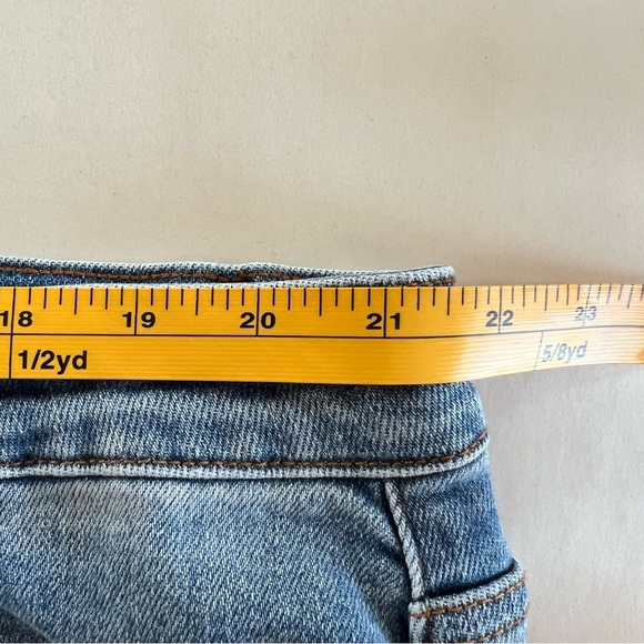 Judy Blue Boot Cut Jeans Womens Size 2XL/3XL Blue 5 Pocket High Rise Raw Hem - Picture 8 of 11